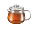 Glass teapot and filter