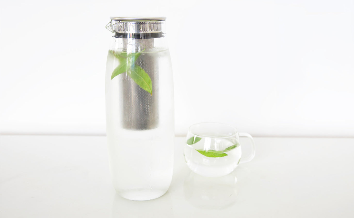 Carafe with inox filter Kinto