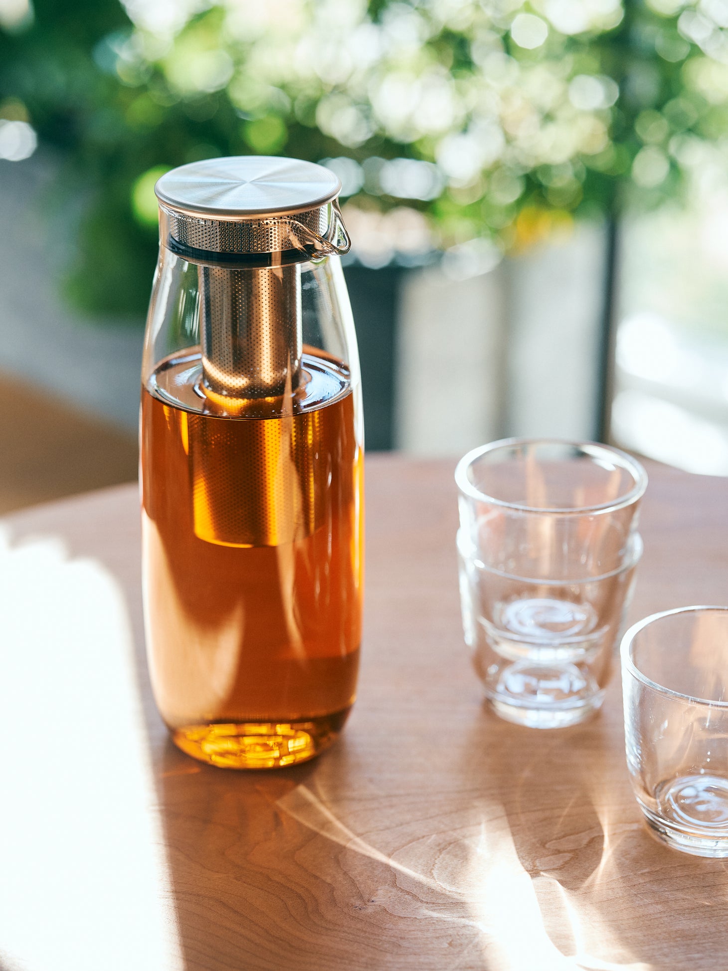 Carafe with inox filter Kinto